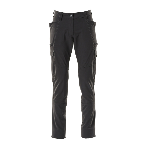 Broek met dijbeenzakken