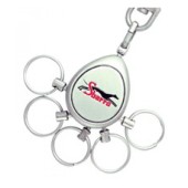 Sleutelhanger met meerdere splitringen Sleutelhanger met meerdere splitringen