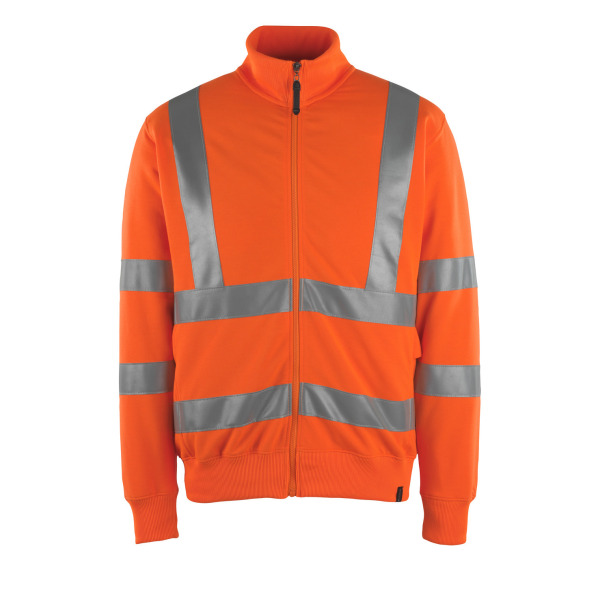 Sweatshirt met rits